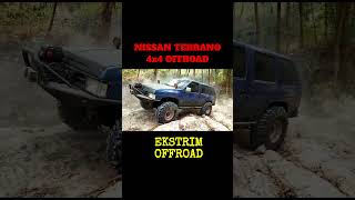 NISSAN TERRANO EKSTRIM OFFROAD fj40 automobile hardtop nissanterrano [upl. by Ilowell]