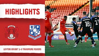 HIGHLIGHTS Leyton Orient 13 Tranmere Rovers [upl. by Adnohsal]