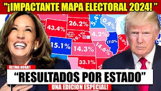 quot¡Increíble Cambio Esto Acaba de Redibujar el Mapa Electoral 2024 Kamala Harris  Donald Trump [upl. by Beacham364]