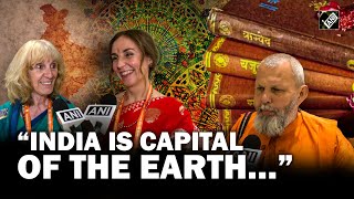 “India is capital of the earth” delegates hail Vedic culture Hinduism at World Hindu Congress [upl. by Kopans]