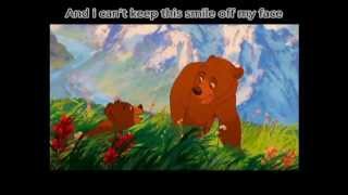 Phil Collins On my Way Lyrics Brother Bear [upl. by Ydaf667]