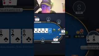 Worst BAD BEAT for KINGS i have EVER SEEN  poker onlinepoker [upl. by Ishii]