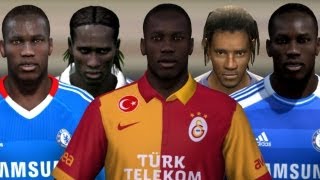 Drogba from FIFA 04 to 13  HD 1080p [upl. by Nodnnarb]