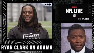 Davante Adams is one of the most intelligent football minds  Ryan Clark  NFL Live [upl. by Merkle]