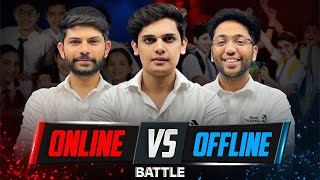 Online vs Offline Battle 🔥  Class 9th and 10th  Next Toppers [upl. by Nesmat]