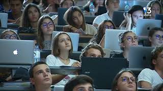 Numerus clausus  dernière année pour les étudiants en médecine à Corte [upl. by Rebekkah]