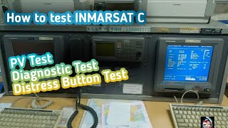 How to test Inmarsat C [upl. by Ainat]