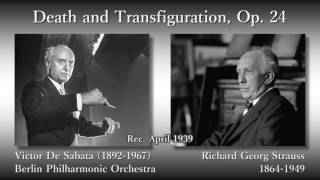 R Strauss Death and Transfiguration Sabata amp BPO 1939 R シュトラウス 死と変容 サバタ [upl. by Reel]