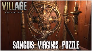 Resident Evil Village  Sanguis Virginis Puzzle  Courtyard Key [upl. by Atniuqal]