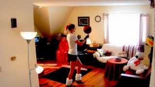 Cloverton song quotA Hallelujah Christmasquot January 7 2013 Ilze Luneau basketball [upl. by Elidad]