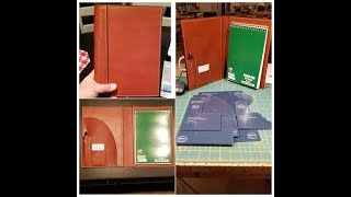 Making a Padfolio Notebook [upl. by Aynos]