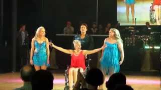 Comedian Leanne Morgans dance routine for Dancing With The Knoxville Stars [upl. by Arahahs]