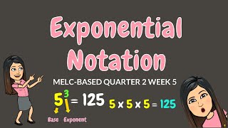 EXPONENTIAL NOTATION  GRADE 6 [upl. by Nicoline774]