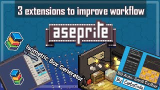 Three ASEPRITE extensions you MUST have [upl. by Iru748]