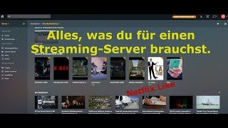 Eigenen Media  Streaming Server einrichten [upl. by Cazzie]