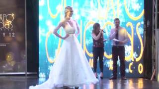 Expo Nupcias Pasarela de vestidos de novia por Teresa Cortez Marzo 2017 [upl. by Ytsanyd]