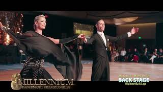 Open Professional International Ballroom Final  Millennium Dancesport 2023 [upl. by Ataynek]