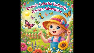 Fun learning story for 2nd grader Emmas Colorful Butterfly Garden Adventure [upl. by Eillak]