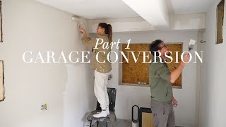 Garage Conversion Part 1 [upl. by Atinaw]