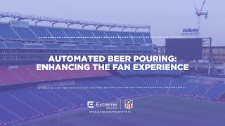 Automated Beer Pouring Enhancingthe Fan Experience [upl. by Ana976]