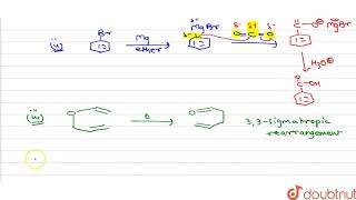 The most appropriate reaction for the conversion of bromobenzene to benzoic acid is [upl. by Lawan]