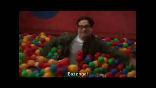 Sheldon Bazinga in the BallPit  FULL scene [upl. by Eniluj]