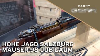 Mauser 98 Jubiläumswaffe HoheJagdMesse 2023 [upl. by Ehrlich158]