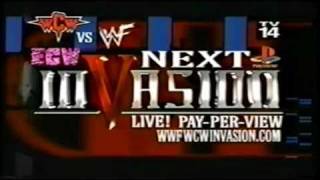 WWF InVasion 2001 Commercial [upl. by Aicilana163]