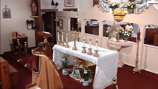 Holy Mass begins at 8 am ET  followed by the Holy Rosary [upl. by Dreeda433]