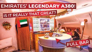 BRUTALLY HONEST  Business Class on Emirates Airbus A380 Upper Deck  Is it worth it [upl. by Bailey]