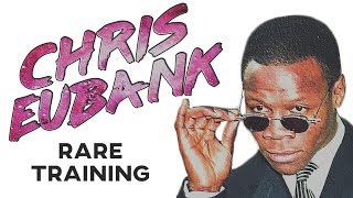 Chris Eubank Sr RARE Training In Prime [upl. by Haraj]