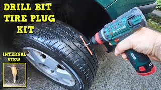 Drill Bit Tire Repair Kit [upl. by Ailimaj356]