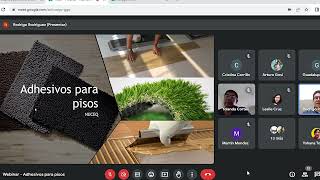 Webinar de Adhesivos para pisos [upl. by Ellerrehs]