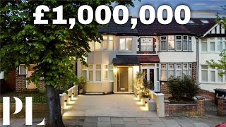 £1million Luxury Property For Sale in London  Property London House Tour [upl. by Derdlim]