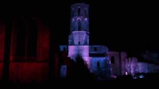 Spectacle son et lumiere Eclipsonic Abbaye de La Sauve Majeure [upl. by Ednargel636]