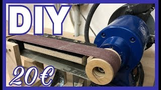 Bandschleifer selber bauen  belt sander diy  REVIEW  Repair amp Mehr [upl. by Publia]