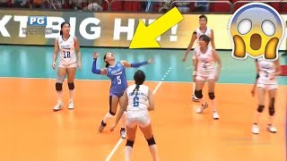 LIBERO SPIKE  Best Volleyball Libero Actions HD [upl. by Ecela]