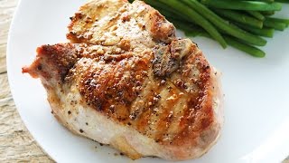 How to Cook A Thick Cut Pork Chop [upl. by Pool]