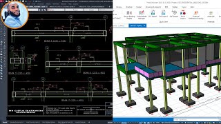 Protastructure Structural Detailing using STONEBRIDGE Detailing Template 2024 version [upl. by Xet689]