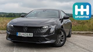 2024 PEUGEOT 508 FACELIFT review Last French comfy saloon [upl. by Nixie]