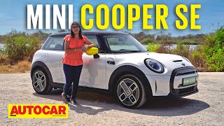 Mini Cooper SE review  Its Electrifying  First Drive  Autocar India [upl. by Ayotak]