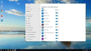 Háttérben futó alkalmazások kikapcsolása Windows 10 alatt [upl. by Hnad]