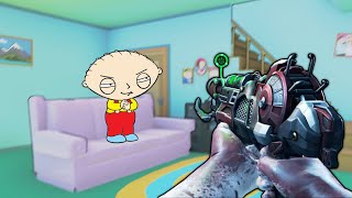 So FAMILY GUY is a CoD Zombies Map Now Perfectly HILARIOUS [upl. by Notserp]