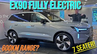 Volvo EX90 7 seater electric  Massive battery massive range [upl. by Luise]