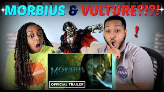 quotMorbiusquot Official Teaser Trailer REACTION [upl. by Nnazus]