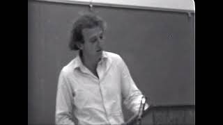 Lewis MacAdams 1973 reading his poems at San Francisco State —The Poetry Center [upl. by Roxana]