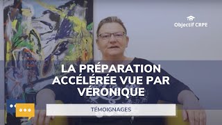 La préparation accélérée dObjectif CRPE vue par Véronique [upl. by Gerrard786]