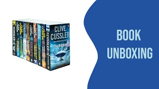 Fargo Adventure Series by Clive Cussler 10 Books Set  Book Unboxing [upl. by Elpmid]