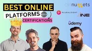 Best IT Online Training Platforms CBT Nuggets Pluralsight and study options Selfstudy Bootcamp [upl. by Zobkiw677]