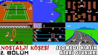 NOSTALJİ KÖŞESİ Klasik Atari Oyunları Serisi 2 Bölüm [upl. by Trinatte]